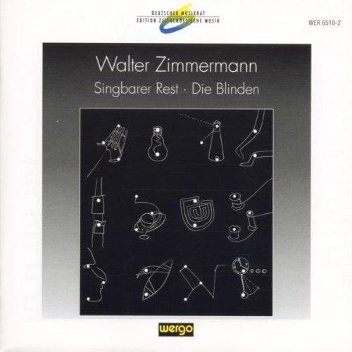Zimmerman / Neue Vocalsolisten Stuttgart: Singbarer Rest - CD
