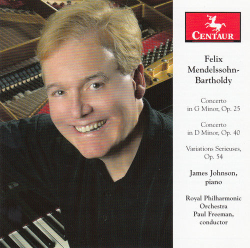 Mendelssohn / Johnson / Royal Philharmonic Orch: Piano Concertos - Variations Serieuses - CD