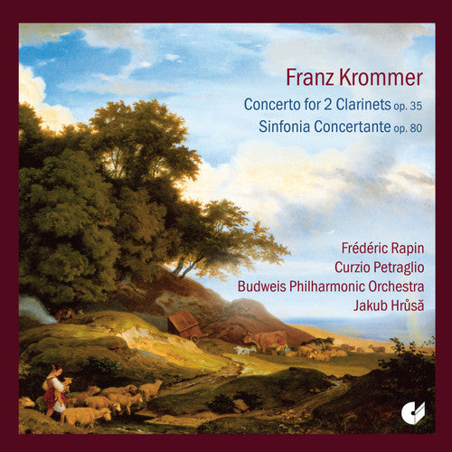 Krommer / Rapin / Budweis Philharmoic Orchestra: Concerto for 2 Clarinets - Sinfonia Concertante - CD