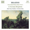 J. Brahms: Four Hand Piano Music 4 / German Requiem Op 45 - CD