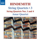 Hindemith / Amar Quartet: String Quartets 3 - CD