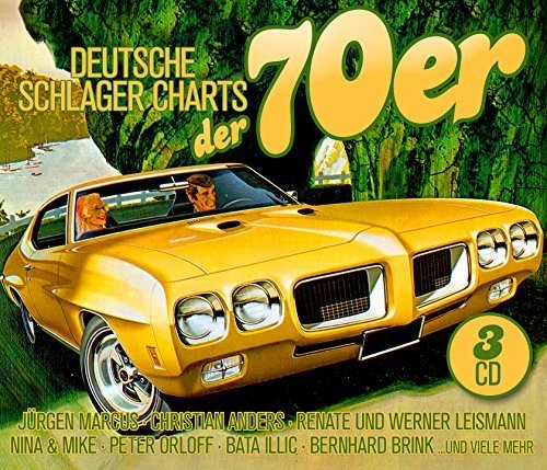 Various Artists: Deutsche Schlager Charts Der 70er / Various - CD