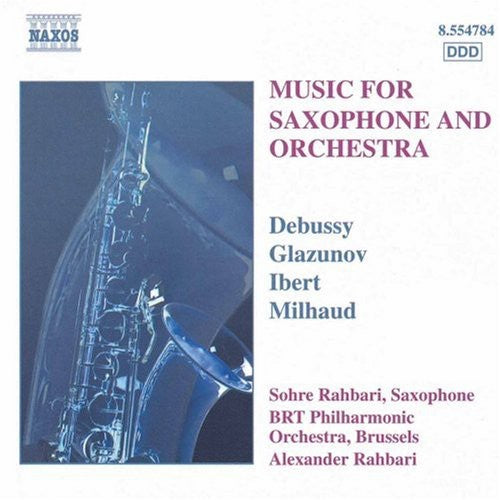 Sohre Rahbari: Music for Saxophone & Orchestra - CD