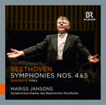 Jansons / Bavarian Radio Symphony Orchestra: Symphony Nos. 4 & 5 - Serksnyte: Fires Fires - COMPACT DISCS