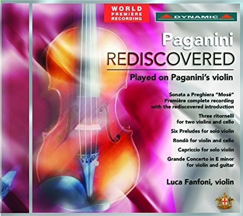 Paganini / Fanfoni / Fanfoni / Ballerini: Paganini Rediscovered - Played on Paganini's - CD