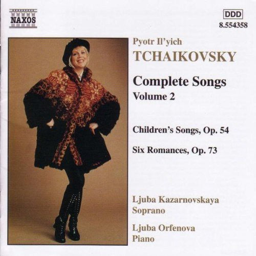 P.I. Tchaikovsky: Complete Songs 2 - CD