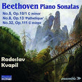 Beethoven / Kvapil, Radoslav: BEETHOVEN: Piano Sonatas No. 5 Op.10/1, No.8 Op. 13 - CD
