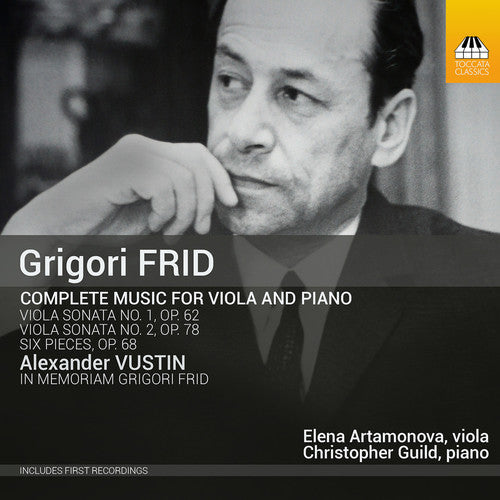 Frid / Artamonova / Guild: Frid: Complete Music for Viola & Piano - CD
