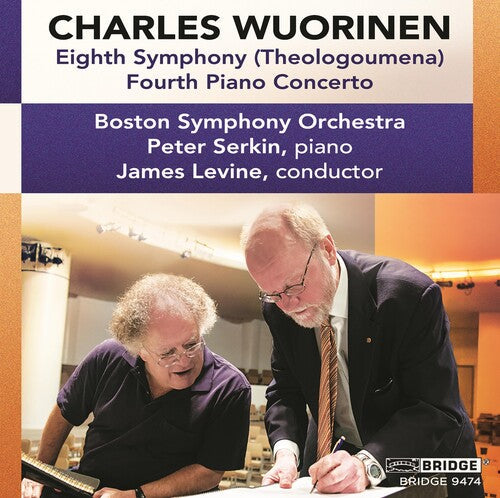 Peter Serkin: Wuorinen: Eighth Symphony & Fourth Piano Concerto - CD