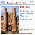 St. John's College Choir, Cambridge: English Choral Music - CD
