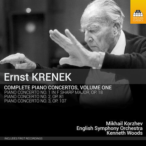 Krenek / Korzhev / English Symphony Orch. / Woods: Krenek: Complete Piano Concertos 1 - CD
