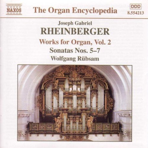 Wolfgang Rubsam: Organ Works 2: Sonatas 5 6 & 7 - CD