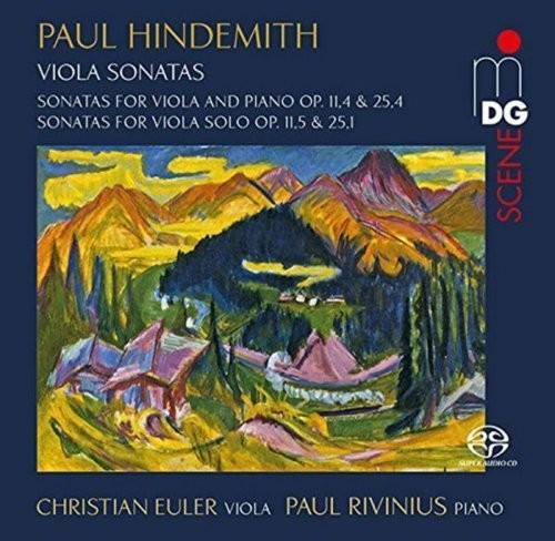 Euler, Christian / Rivinius, Paul: Hindemith: Sonatas For Viola And Piano - CD