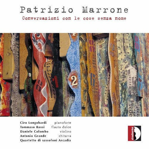 Marrone / Longobardi / Rossi: Patrizio Marrone: Conversazioi Con Le Cose Senza - CD
