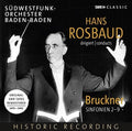 Bruckner / Rosbaud: Symphonies 2 - CD