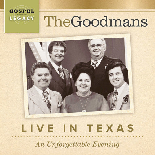 The Goodmans: Live In Texas: An Unforgettable Evening - CD