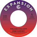 Bobbie Humphrey: Baby Don't You Know - 7-INCH SINGLE