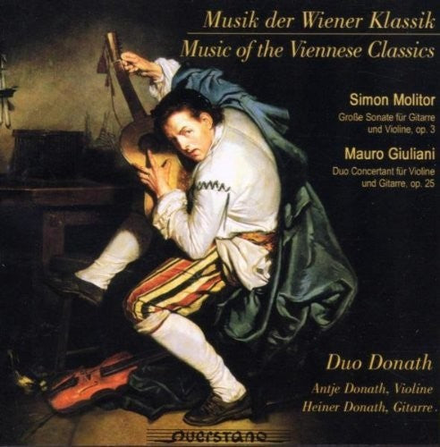 Duo Donath: Viennese Music for Violin & Guitar By Molitor & - CD
