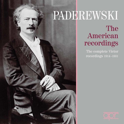 Brahms / Strauss / Paderewski: Ignacy Jan Paderewski: The American Recordings - CD