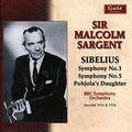 BBC So / Sargent, Malcolm: Sir Malcolm Sargent - Sibelius Erc 1956-1958 - COMPACT DISCS