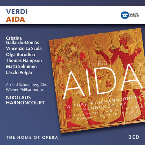 Harnoncourt / Wiener Philharmoniker / La Scola: Verdi: Aida (3CD) - COMPACT DISCS