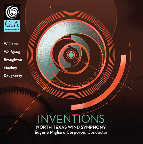 Broughton / Daugherty / Mackey: Inventions North Texas Wind Symphony - COMPACT DISCS