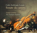 Lonati / Ars Antiqua Austria / Letzbor: Carlo Ambrogio Lonati: Sonate da camera - CD