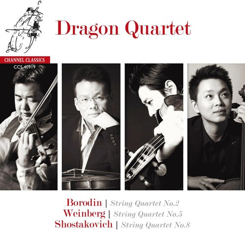 Dragon Quartet: Borodin Shostakovich & Weinberg: String Quartets - CD