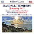 Thompson / Adams / Ross: Randall Thompson: Symphony 2 - COMPACT DISCS