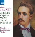 Sauret / Rashidova: 24 Etudes-Caprices 3 - CD