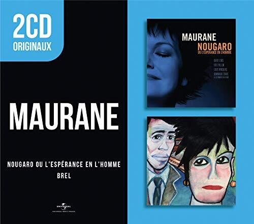 Maurane: 2 CD Originaux : Nougaro Ou L'Esperance En L'Homme / Brel - CD