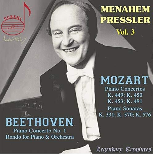 Beethoven / Pressler / Seipenbusch: Menahem Pressler 3 - CD