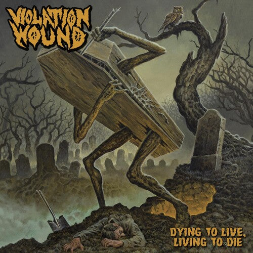Violation Wound: Dying To Live, Living To Die - CD