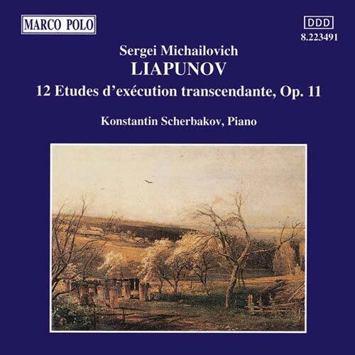 Liapunov / Konstantin Scherbakov: 12 Etudes - COMPACT DISCS