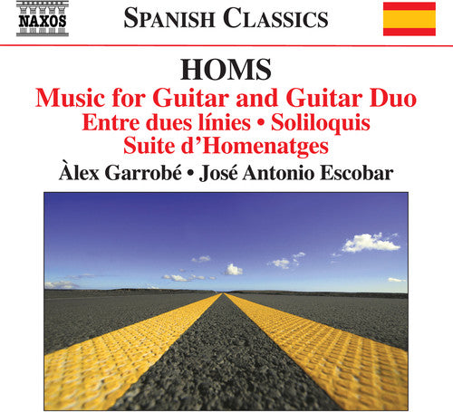 Homs / Garrobe / Escobar: Complete Music for Guitar & Guitar Duo - CD