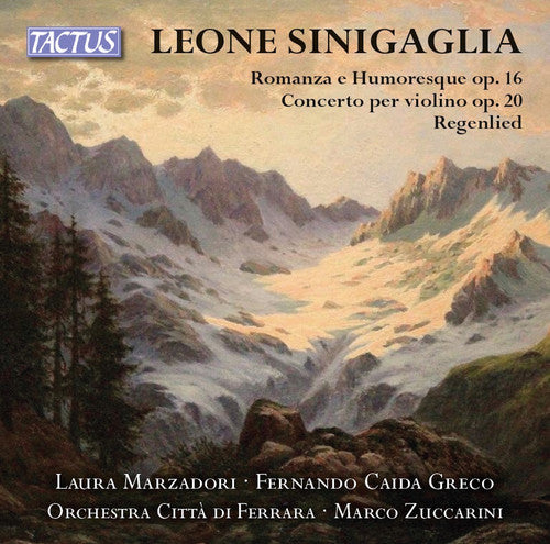 Sinigaglia / Marzadori: Romanza E Humoresque 16 / Concerto Per Violino - CD