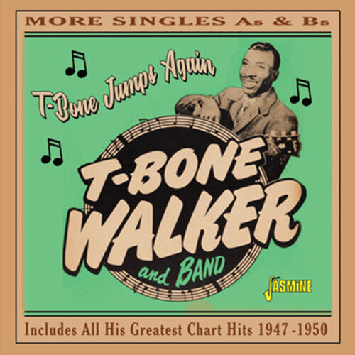 T-Bone Walker: T-Bone Jumps Again: More Singles As & Bs - Includes All His Greatest Chart Hits 1947-1950 - CD