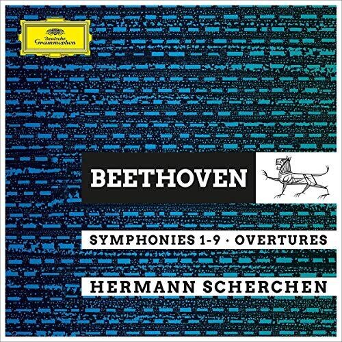 Herman Scherchen: Beethoven Symphonies 1-9 Overtures - CD