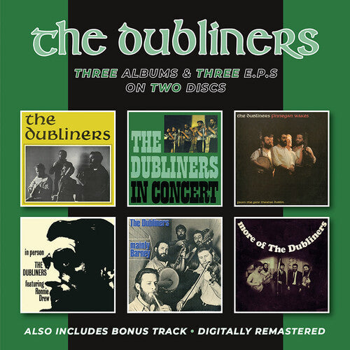 The Dubliners: Dubliners / In Concert / Finnegan Wakes + In Person, Mainly Barney &More Of The Dubliners EPs + Bonus Track - CD