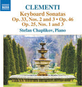 Clementi / Chaplikov: Keyboard Sonatas 1 & 3 - COMPACT DISCS
