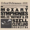 Cleveland Orchestra / Szell: Symphonynies 35 & 39 - CD