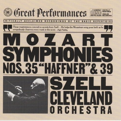 Cleveland Orchestra / Szell: Symphonynies 35 & 39 - CD