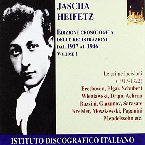 Jascha Heifetz: Violin Recital: Heifetz Jasch - CD