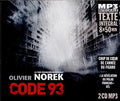 Olivier Norek: Code 93 - CD