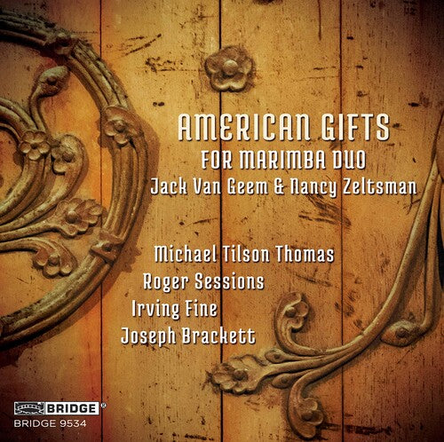 Van Geem  Zeltsman: American Gifts for Marimba Duo - CD