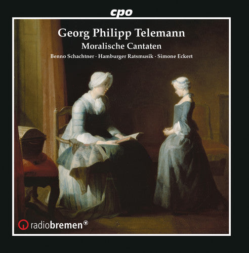 Telemann / Schachtner / Eckert: Moralische Cantaten / Fantasien Fur Viola Da Gamba - COMPACT DISCS