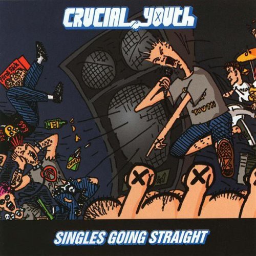 Crucial Youth: Singles Going Straight - COMPACT DISCS