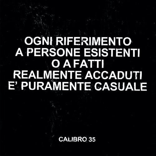 Calibro 35: Any Resemblance To Real Persons Or Actual Facts Is - (VINYL LP)