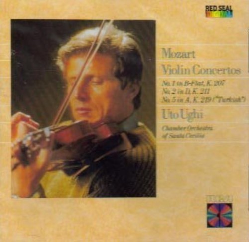 Mozart / Santa Cecilia Chamber Orch / Ughi: Violin Ctos 1-2 - CD