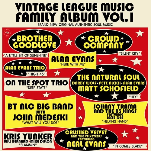 Vintage League Music: Vintage League Music Family Album Vol. 1 - (VINYL LP)